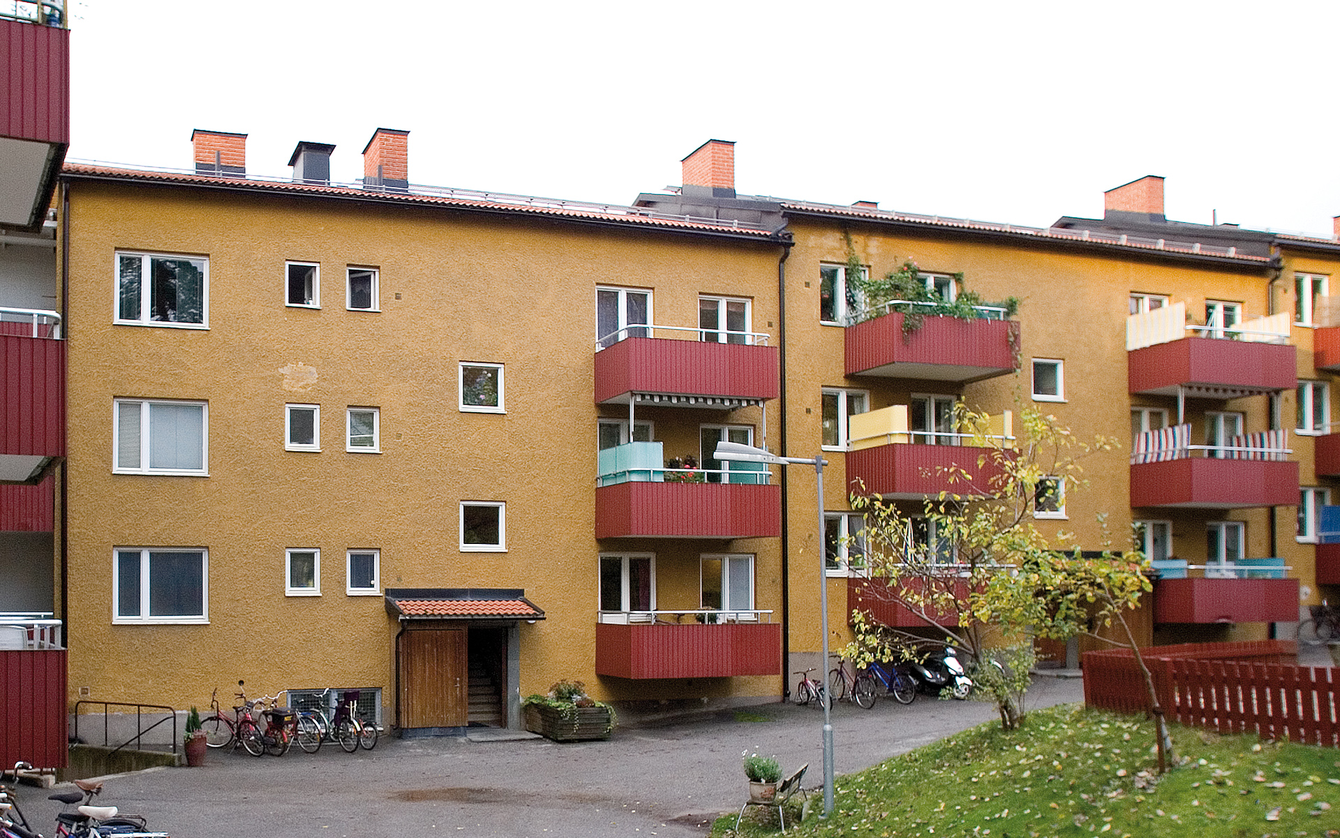 Fasad och entré