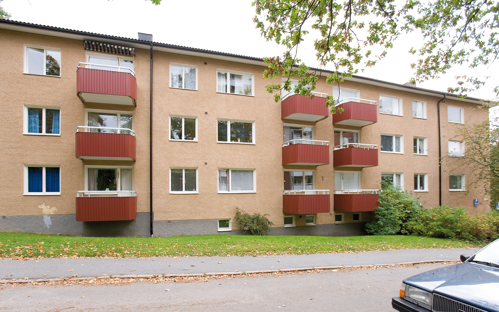 Fasad från gatan