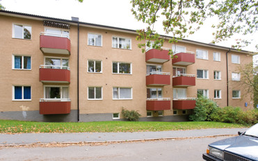 Fasad från gatan