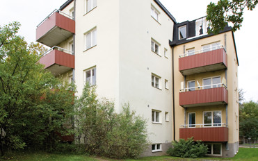 Fasad och balkonger