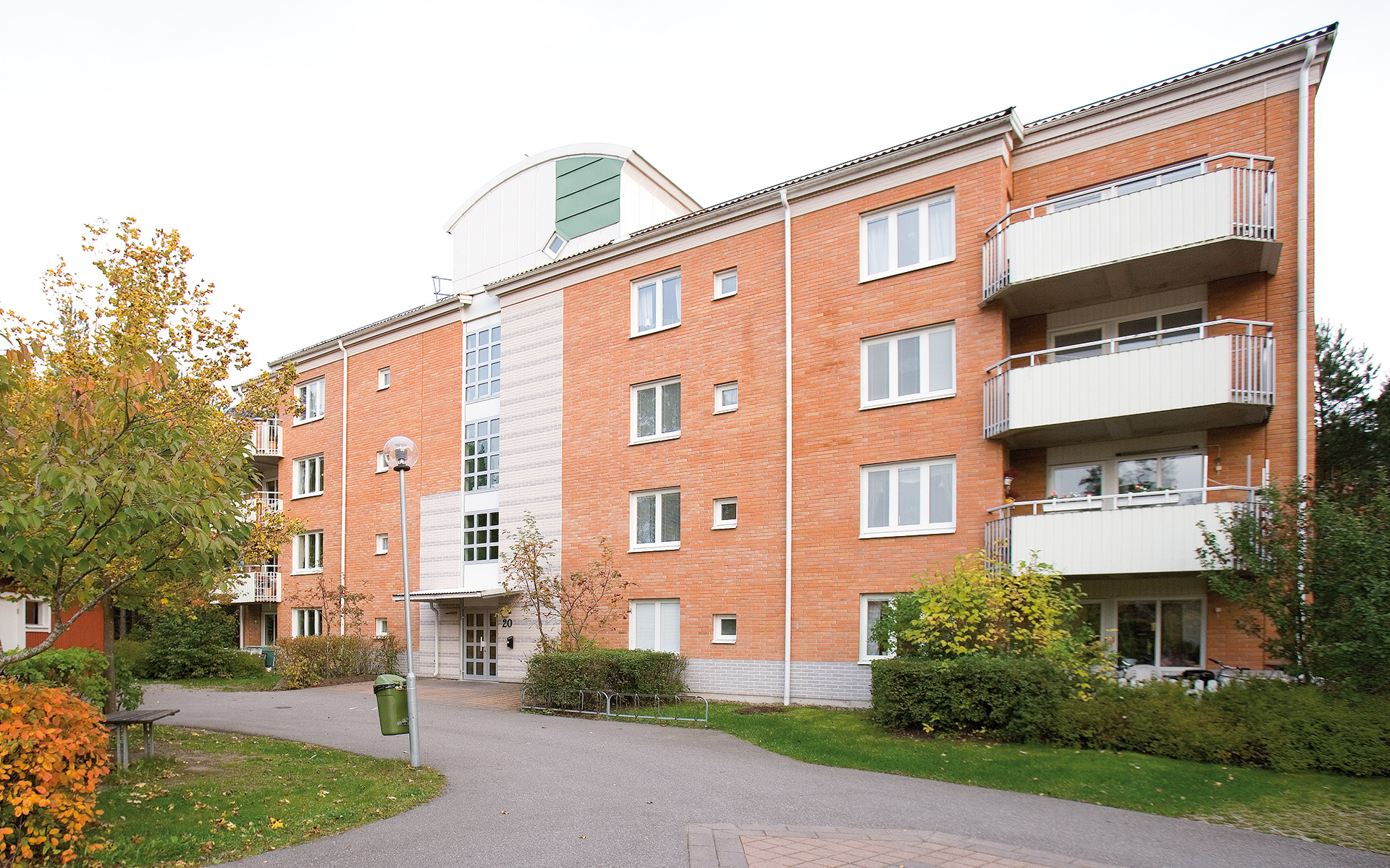 Fasad och entré