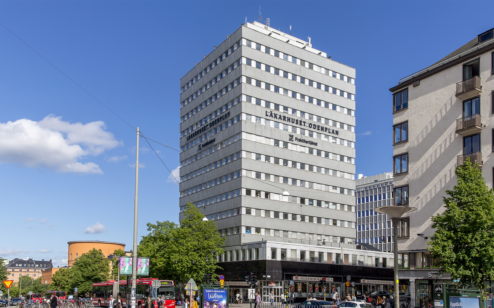 Fasad från Odenplan