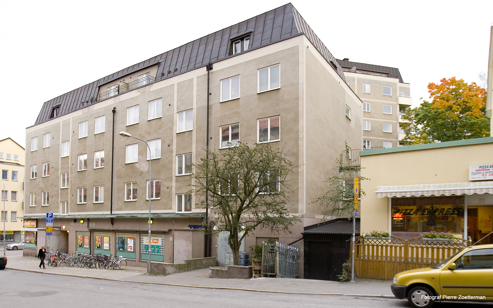 Fasad utmed gatan