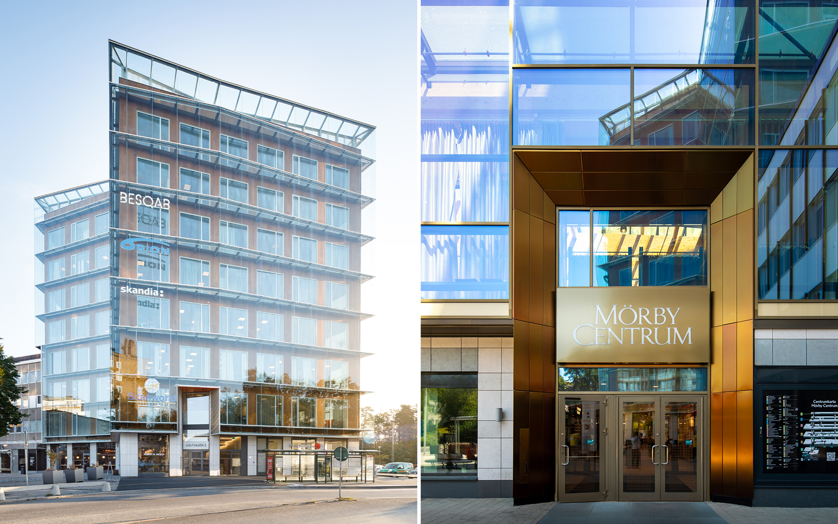 Mörby Centrum entré