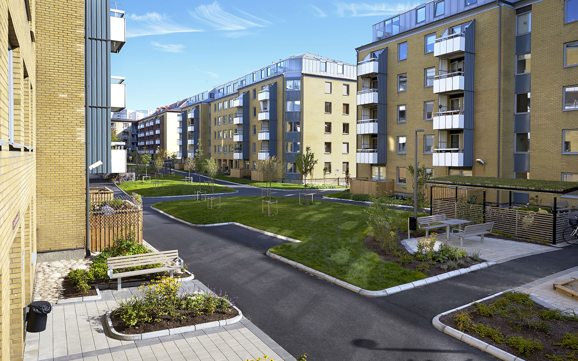 Annedal gård och planteringar