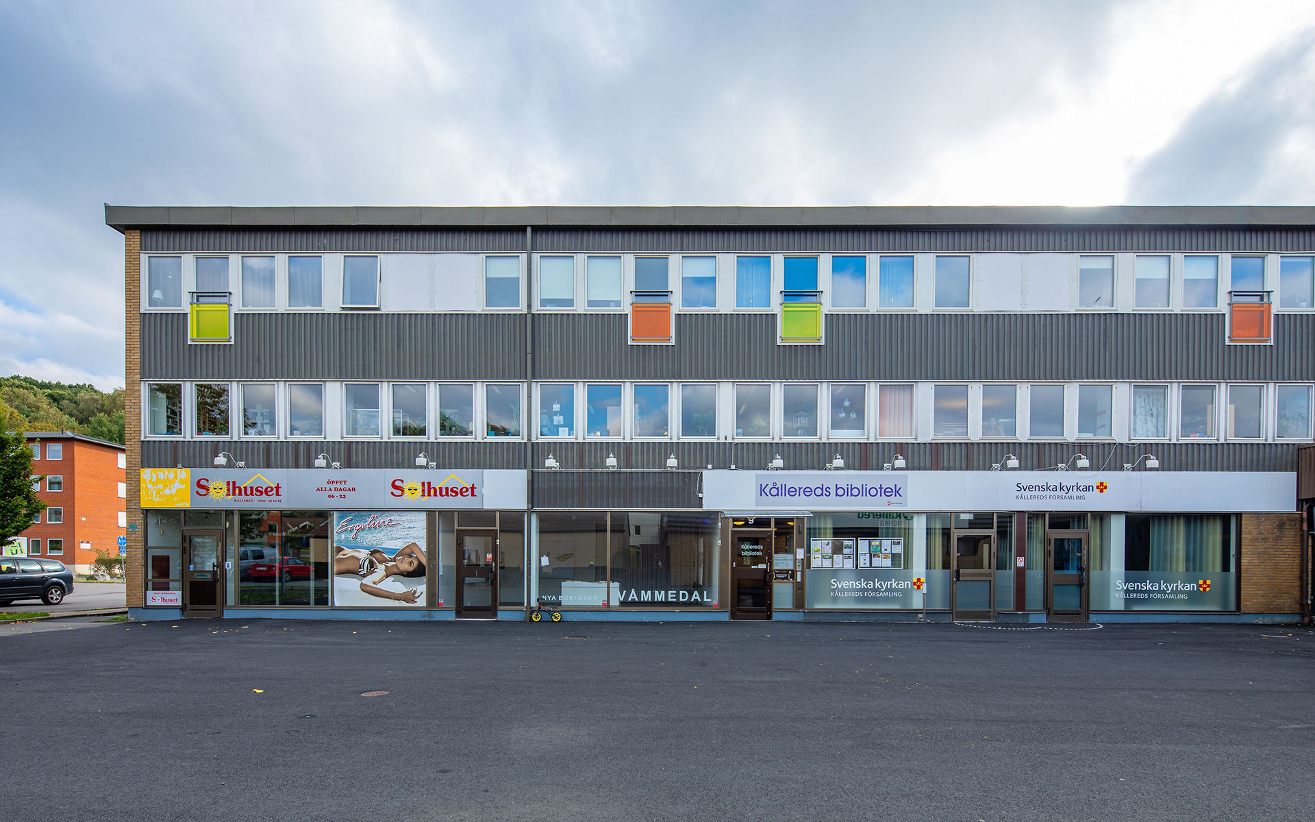 Fasad och torg