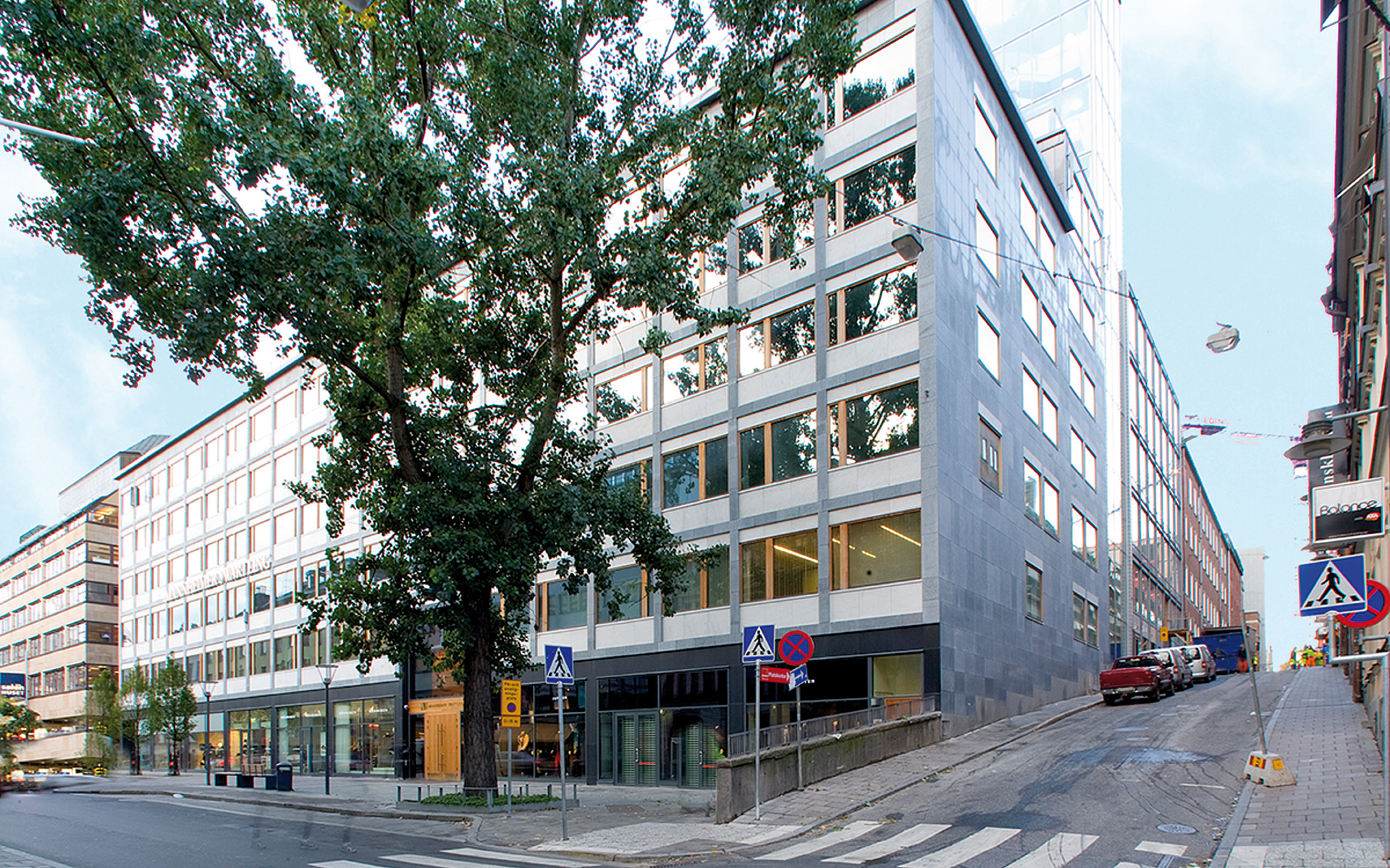 Fasad från gatan