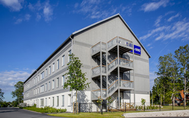 Fasad utmed gatan