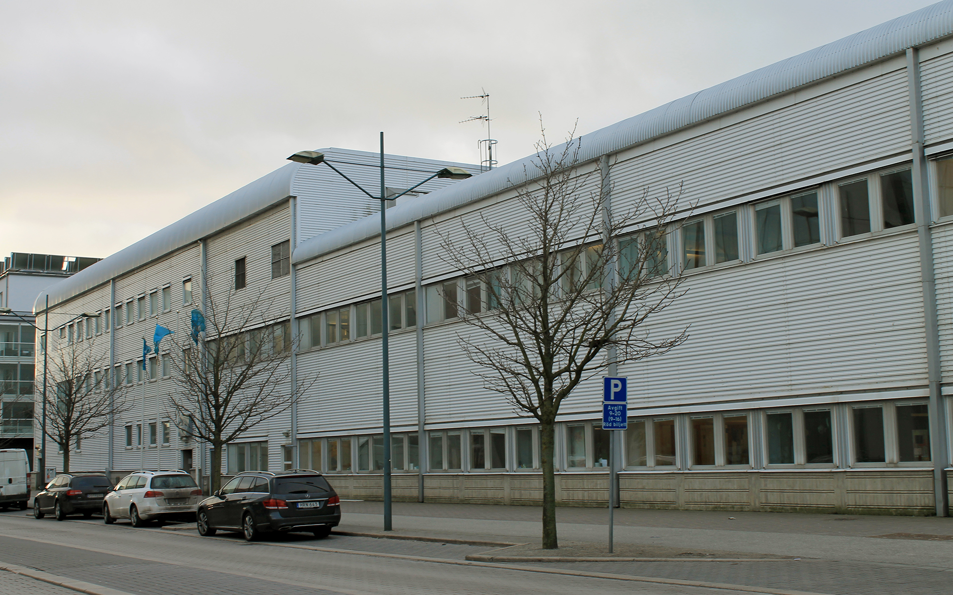 Fasad mot gatan
