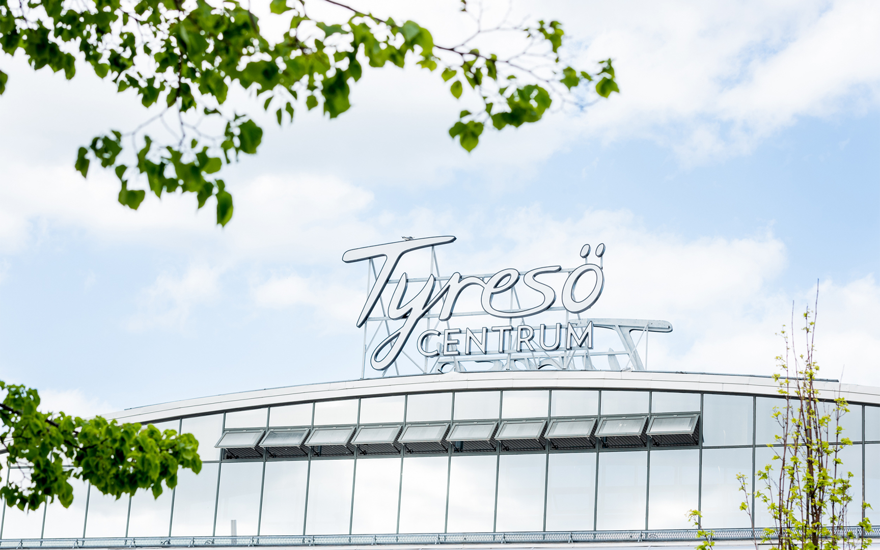 Tyresö centrum fasad