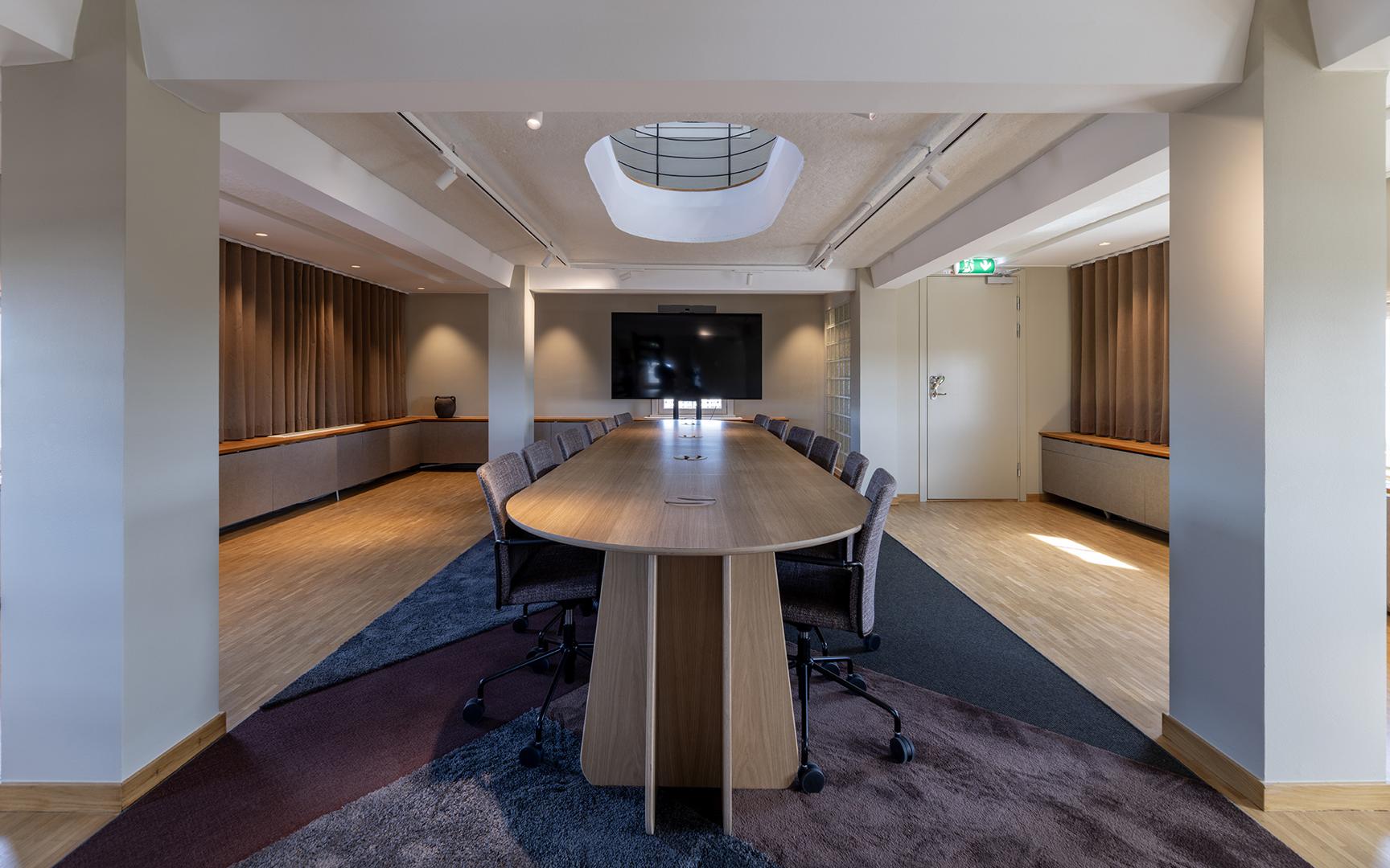 Externt konferensrum, Spiran