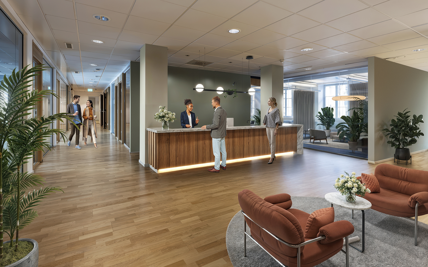 Reception/lounge