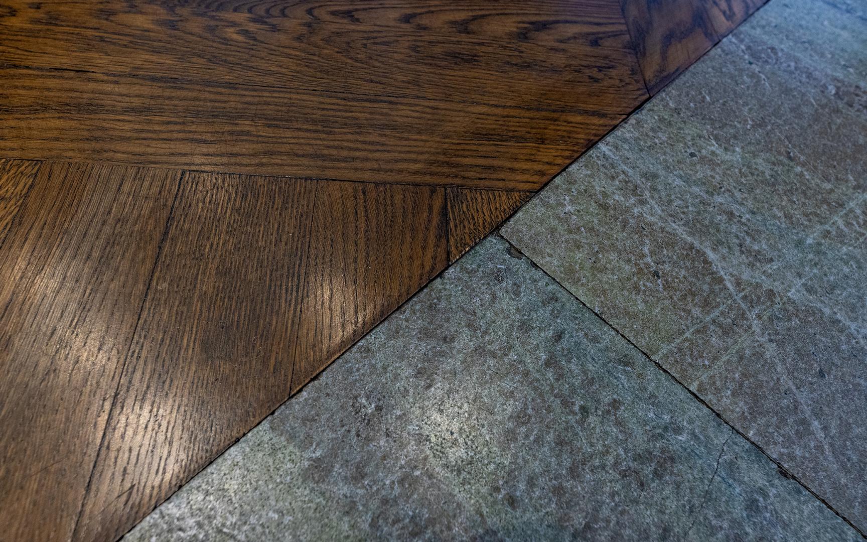 Detaljbild golv