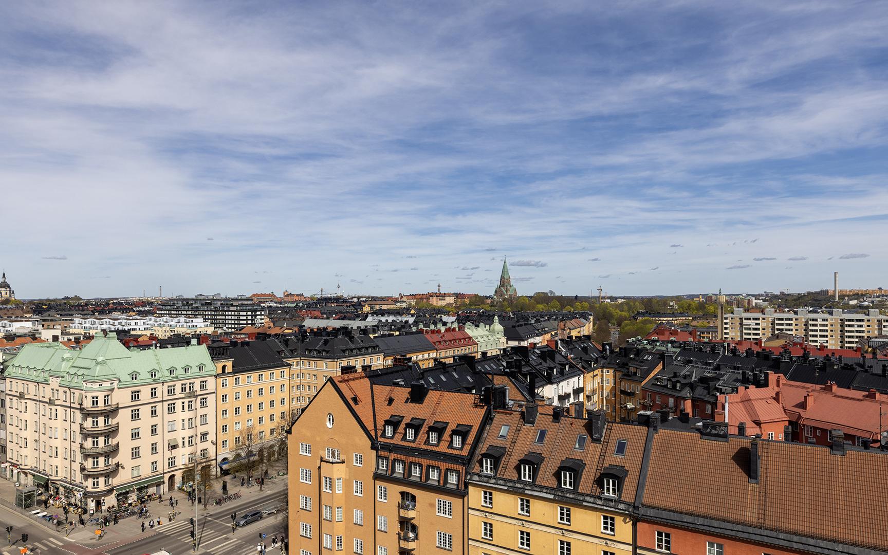 Utsikt från konferensrummet Spiran