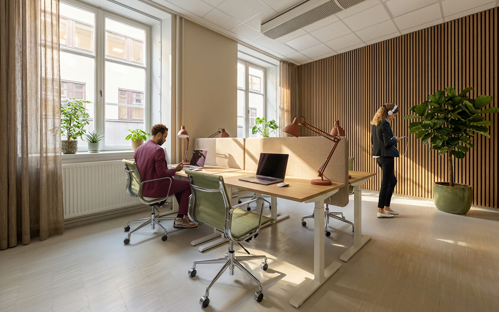 Visionsbild kontor