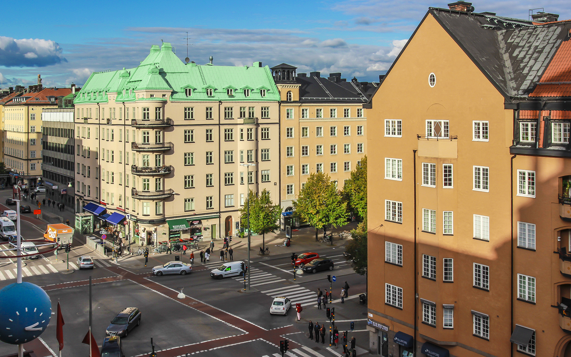 Utsikt Götgatan/Ringvägen