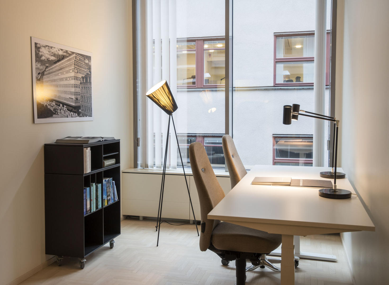 Enskilt arbetsrum, teamsrum