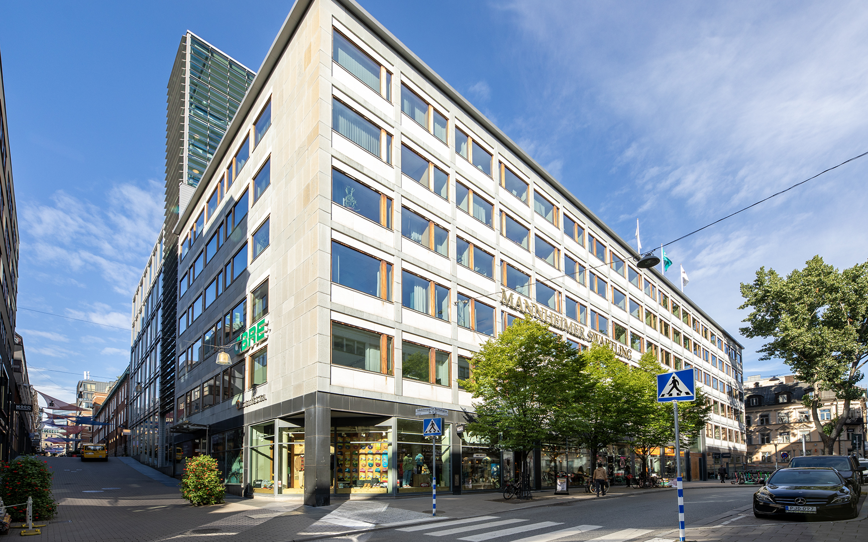 Fasad från Norrlandsgatan