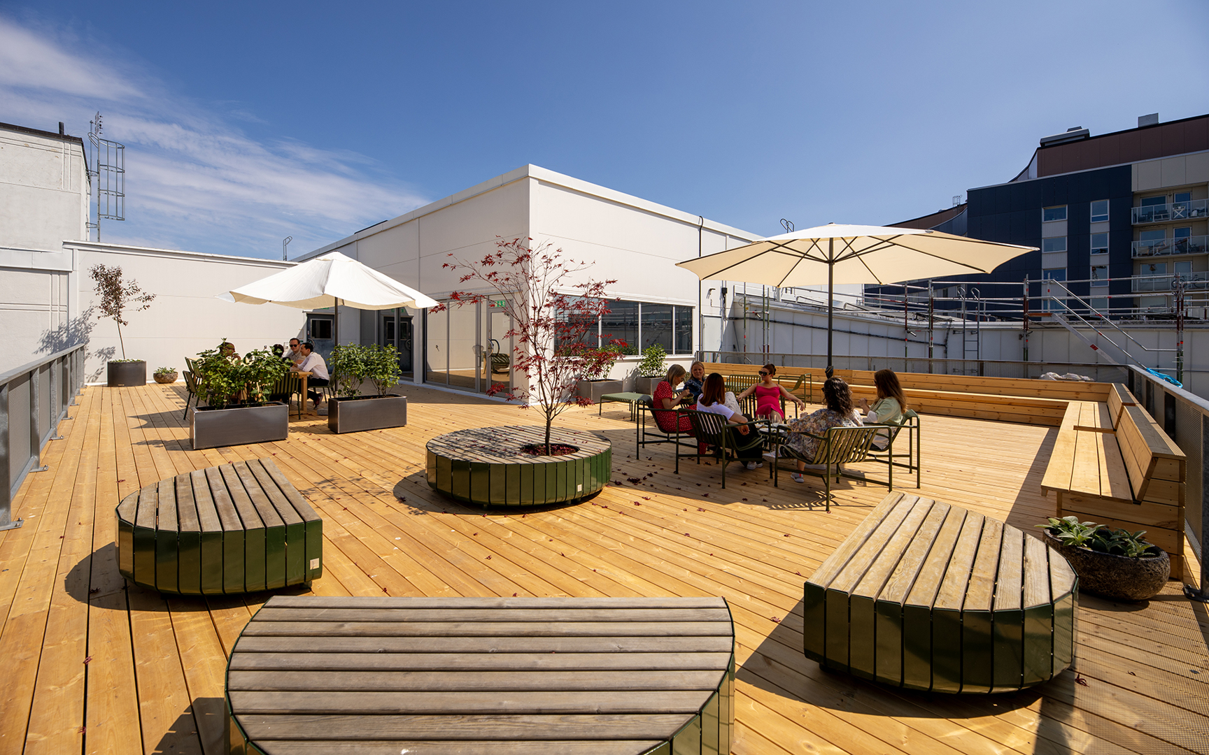 Fastighetens gemensamma takterrass