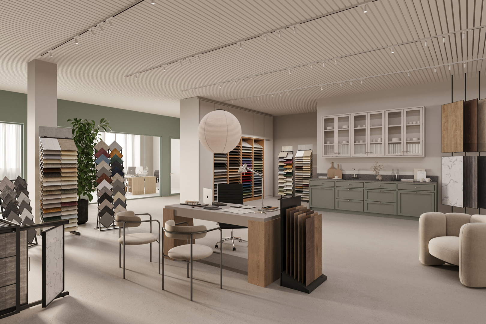 Visionsbild showroom kök 2