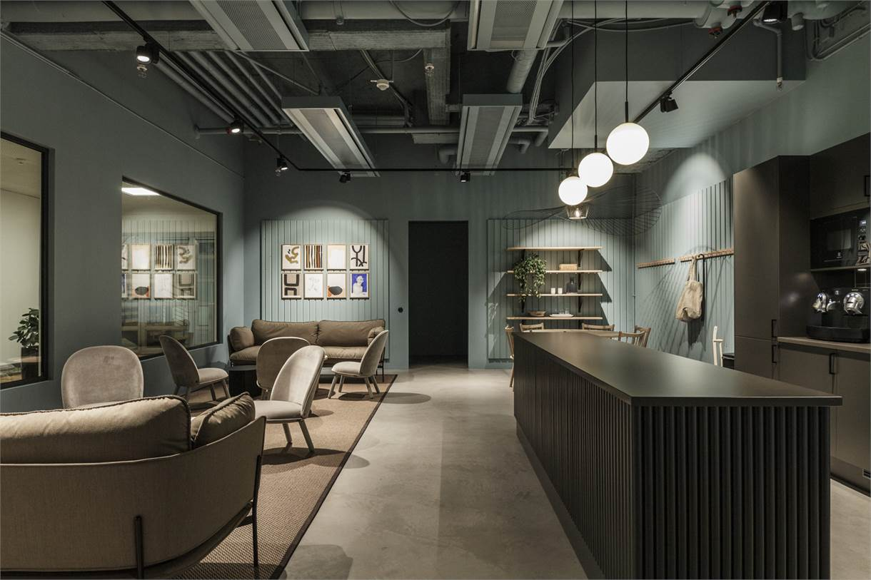 Gemensam lounge i fastigheten