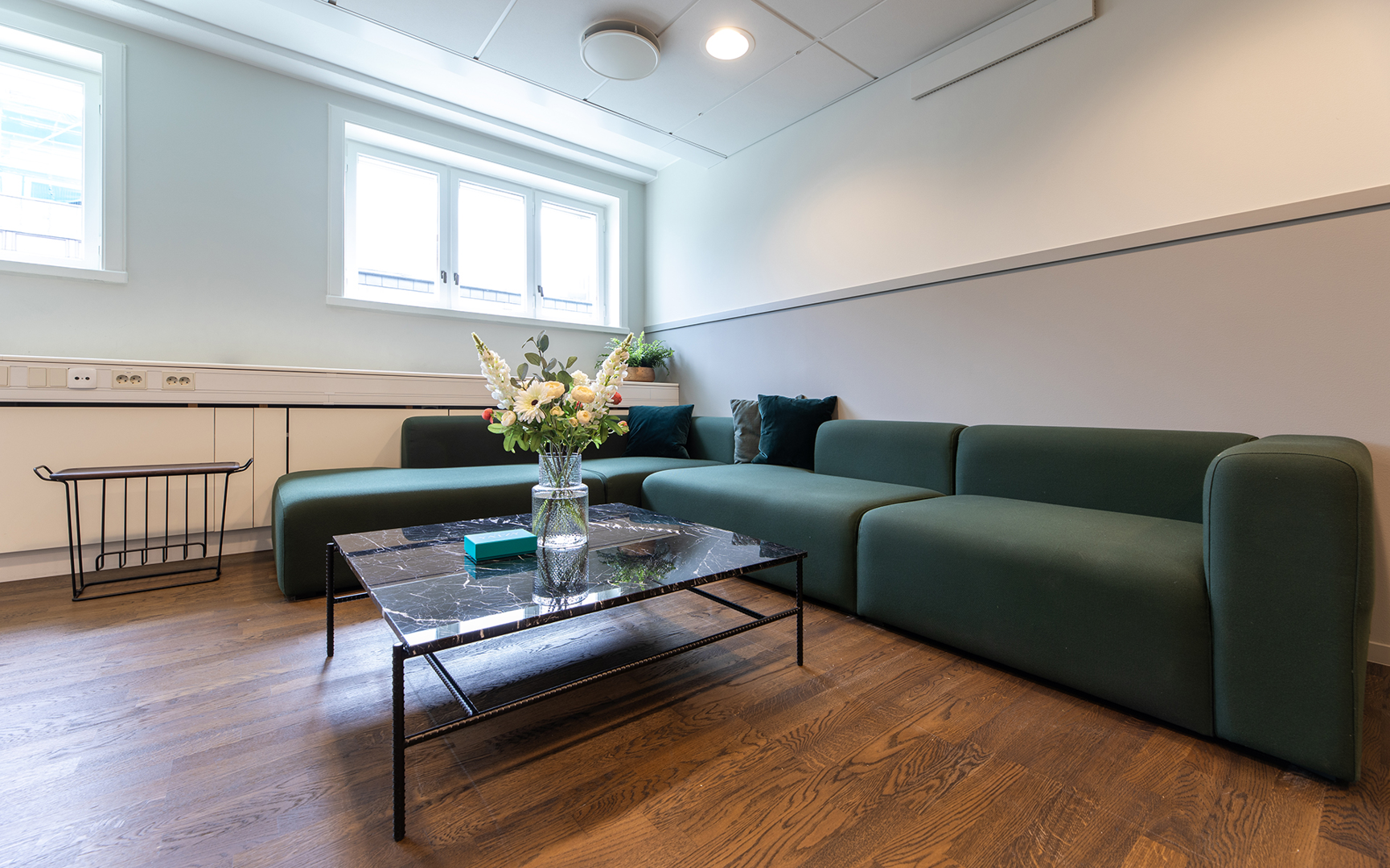 Lounge, entré till lokalen