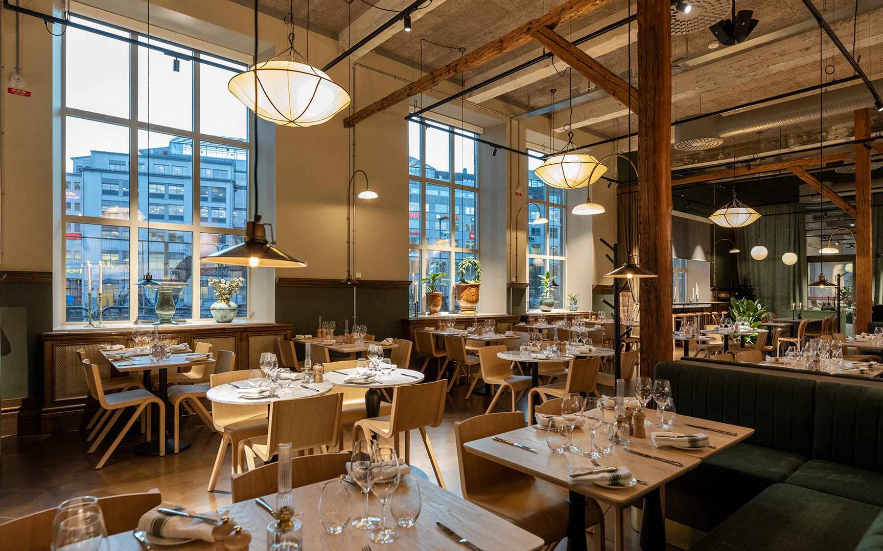 Restaurang lokal i fastigheten