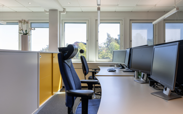 Arbetsplatser i kontorslandskap