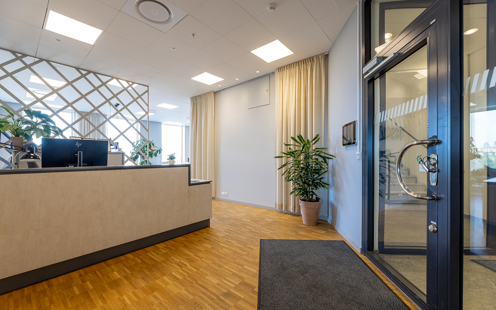 Kontorsentré/reception