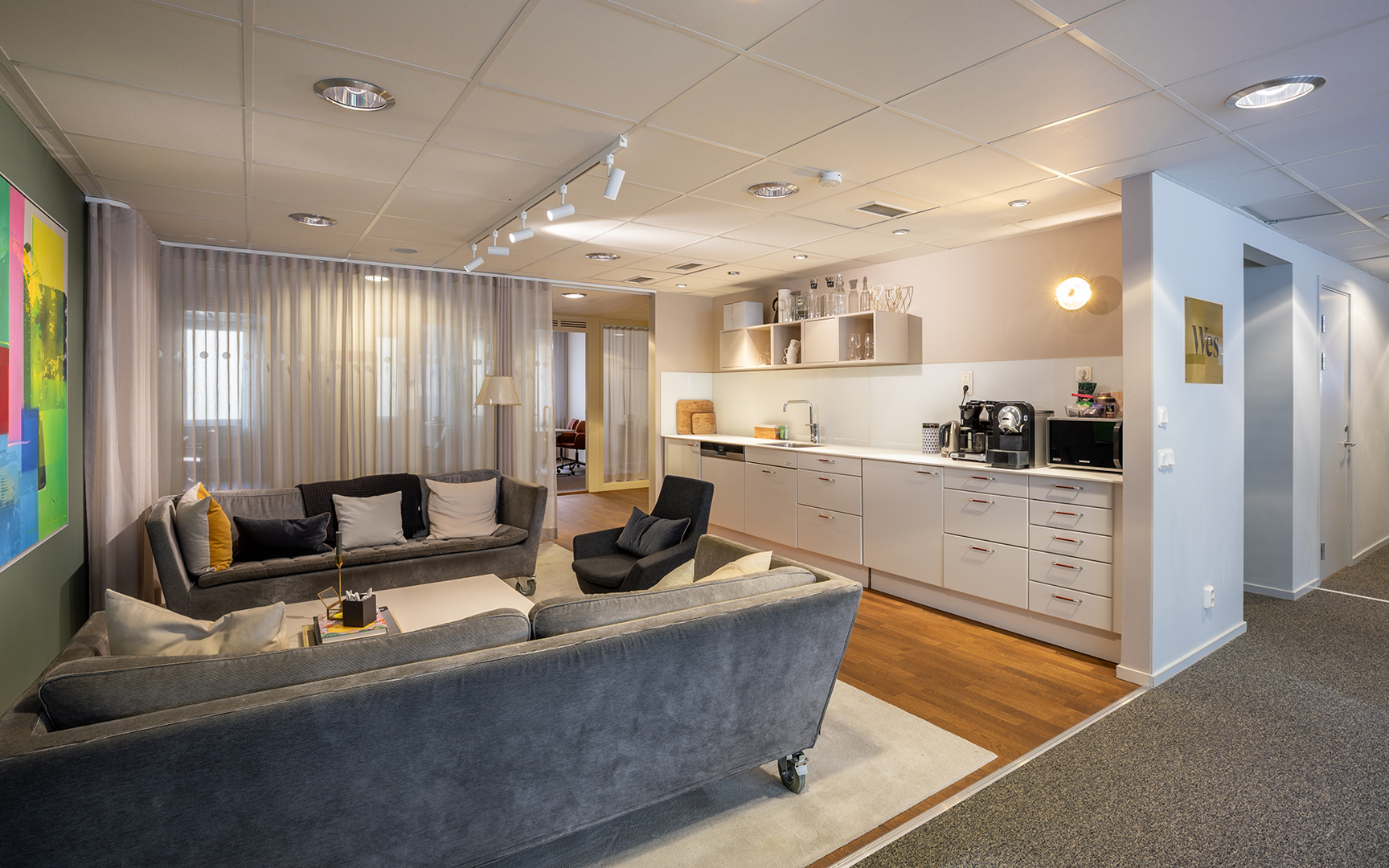 Kaffe och vattenstation