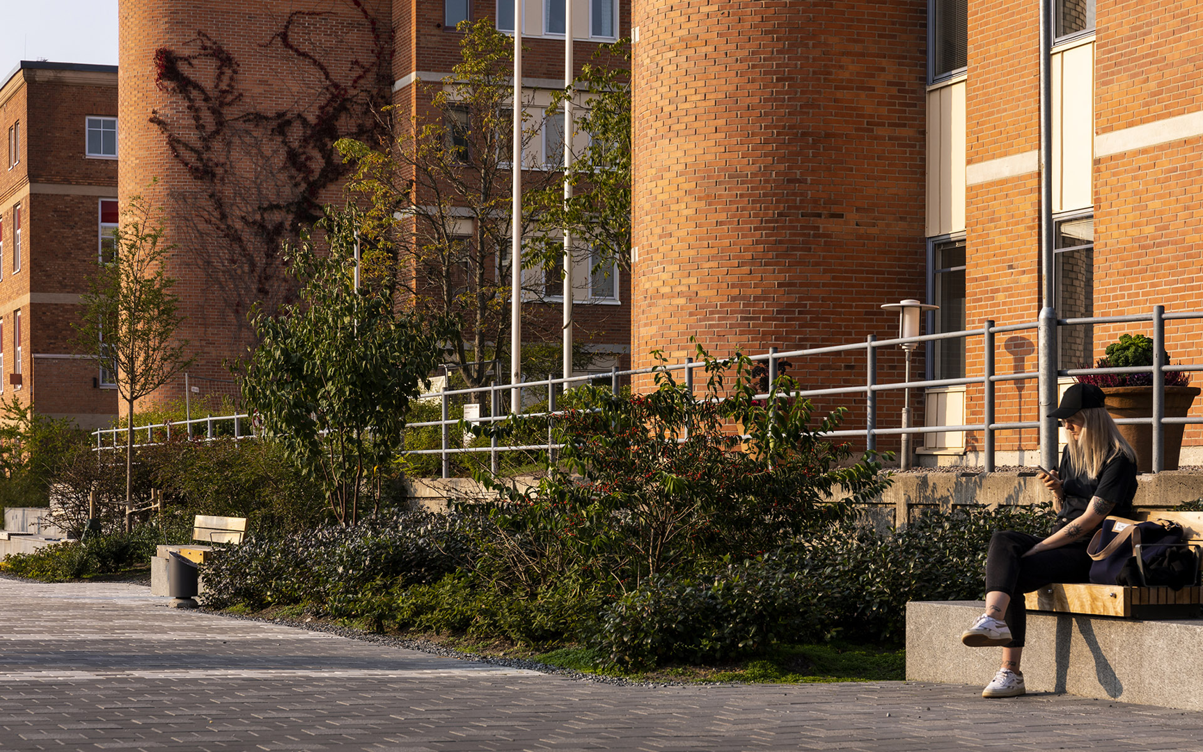 Vasagatan utanför fastigheten