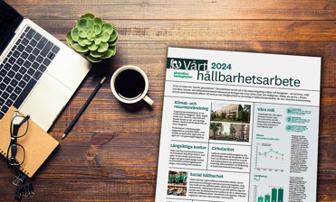 Skandia Fastigheters årssammanfattning inom hållbarhet