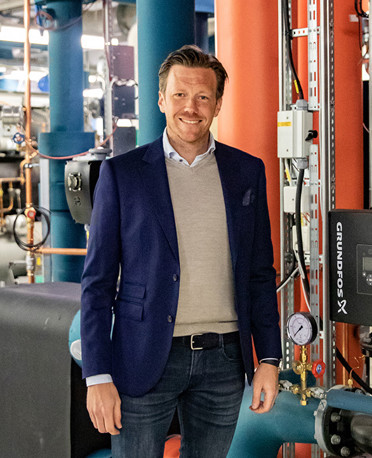 Henrik Pihlblad, operativ risk- och säkerhetschef samt teknikutvecklingschef på Skandia Fastigheter