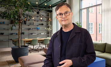 Skandia Fastigheters projektchef Andreas Flyborg