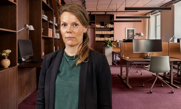 Skandia Fastigheters projektchef Madeleine Hansen